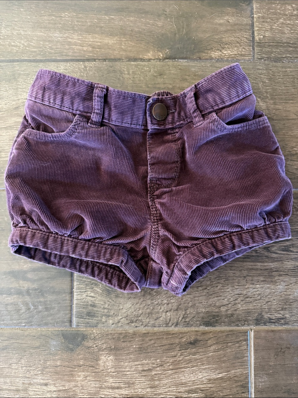 baby GAP Kids Corduroy Shorts Sz 4y - Purple
